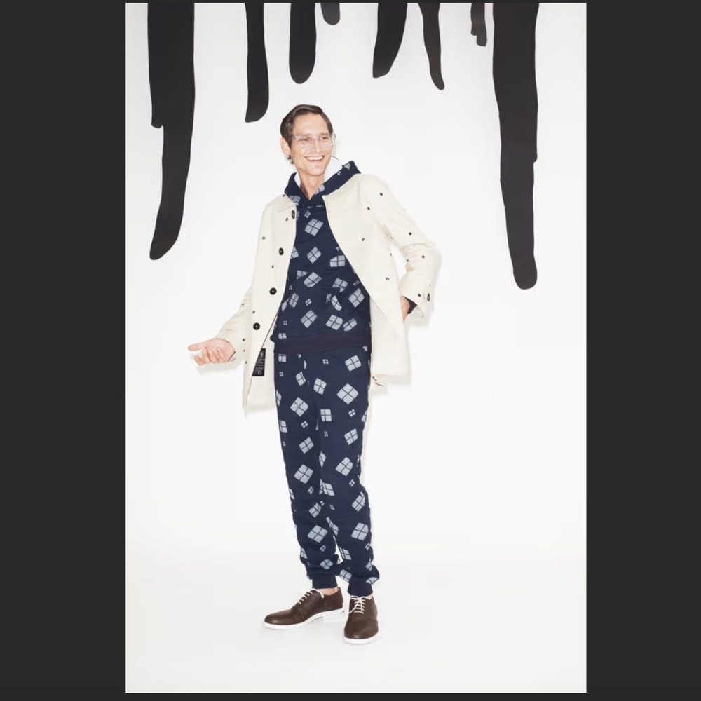 MACKINTOSH x Band of Outsiders bonded trench coat / raincoat